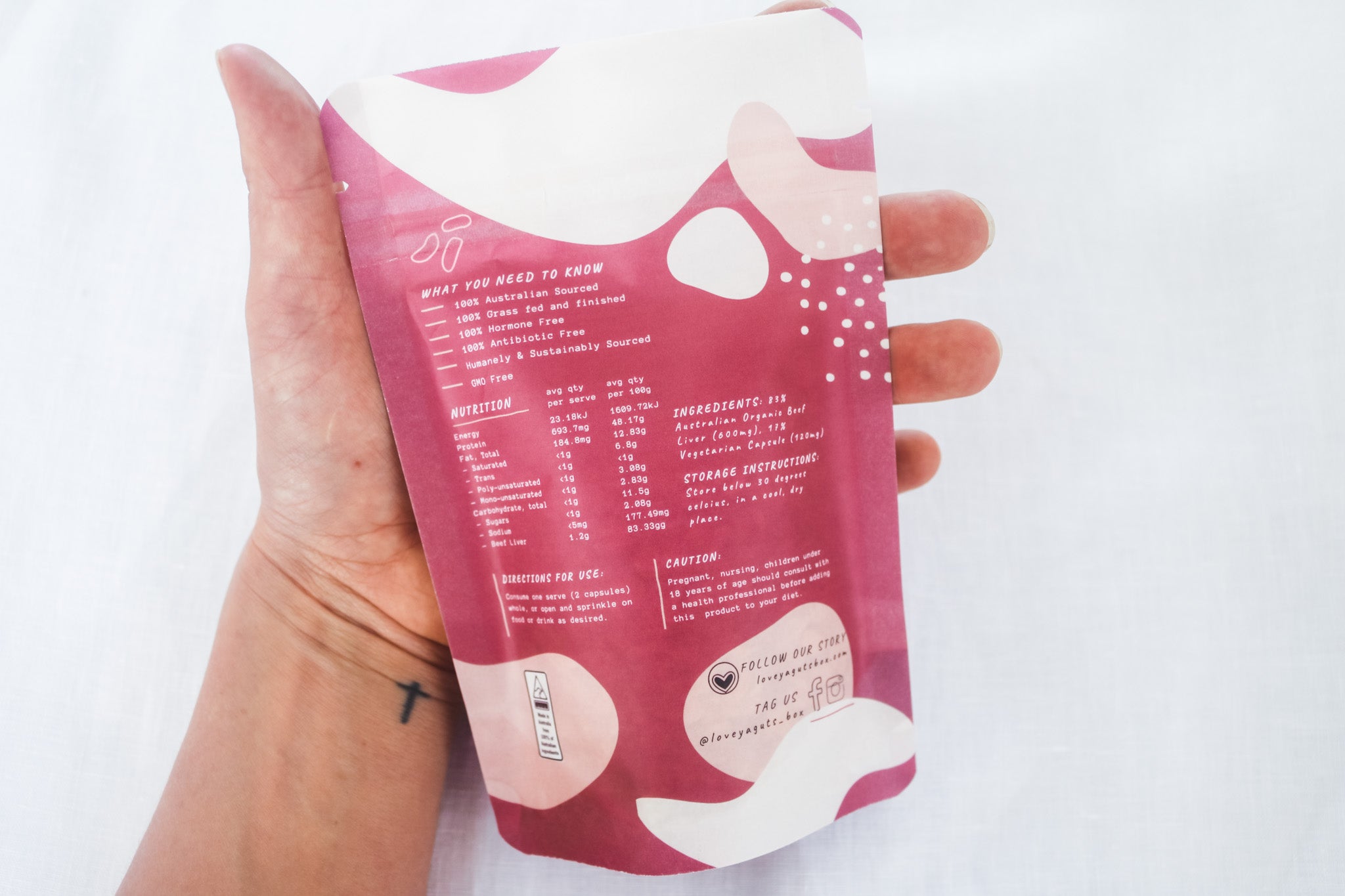 ORGANIC BEEF LIVER CAPSULES