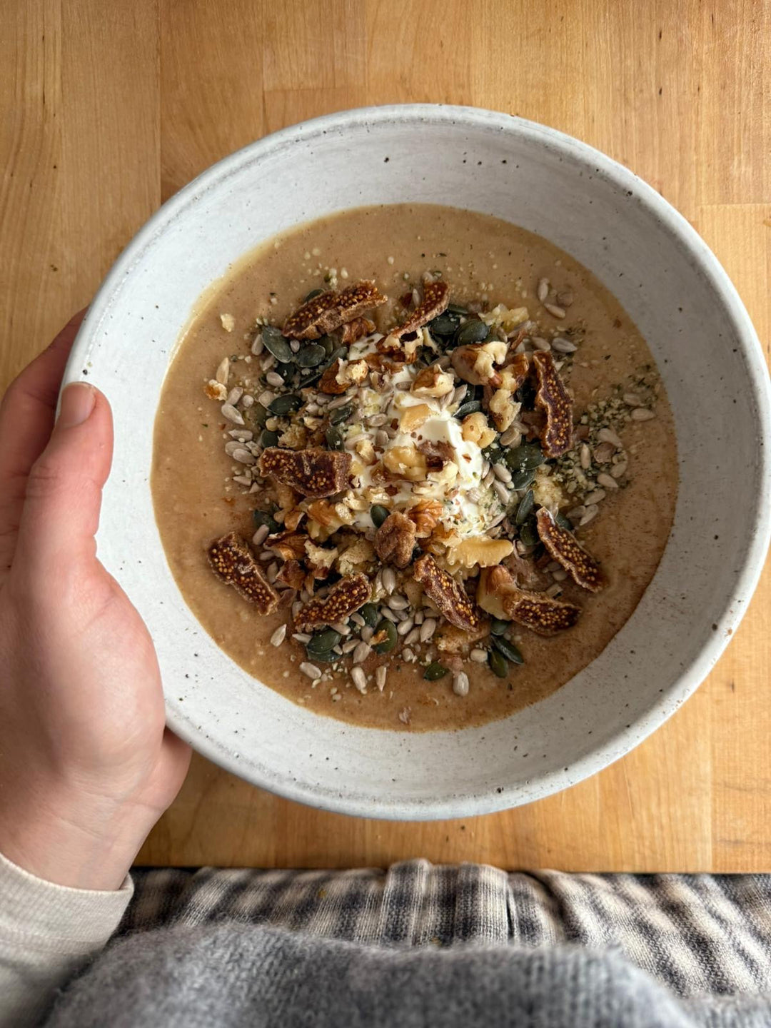 Nourishing high protein porridge