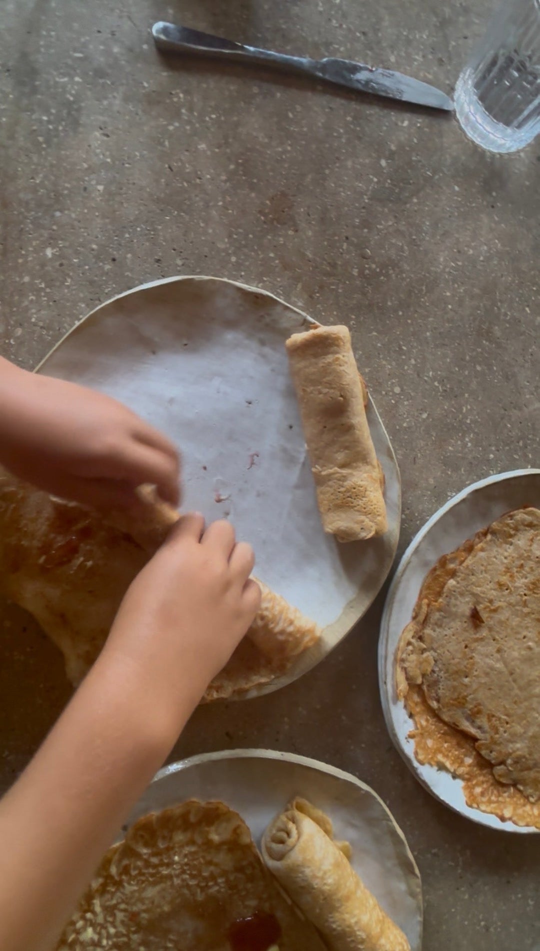 Sourdough discard Crepes