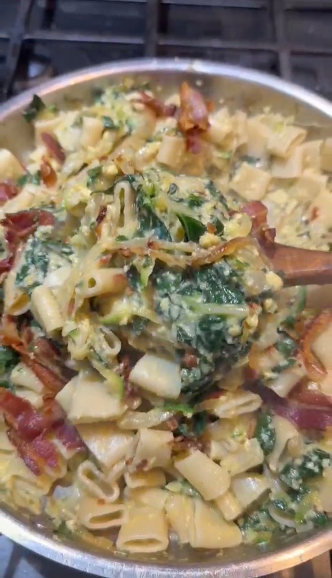 creamy, nutrient rich pasta