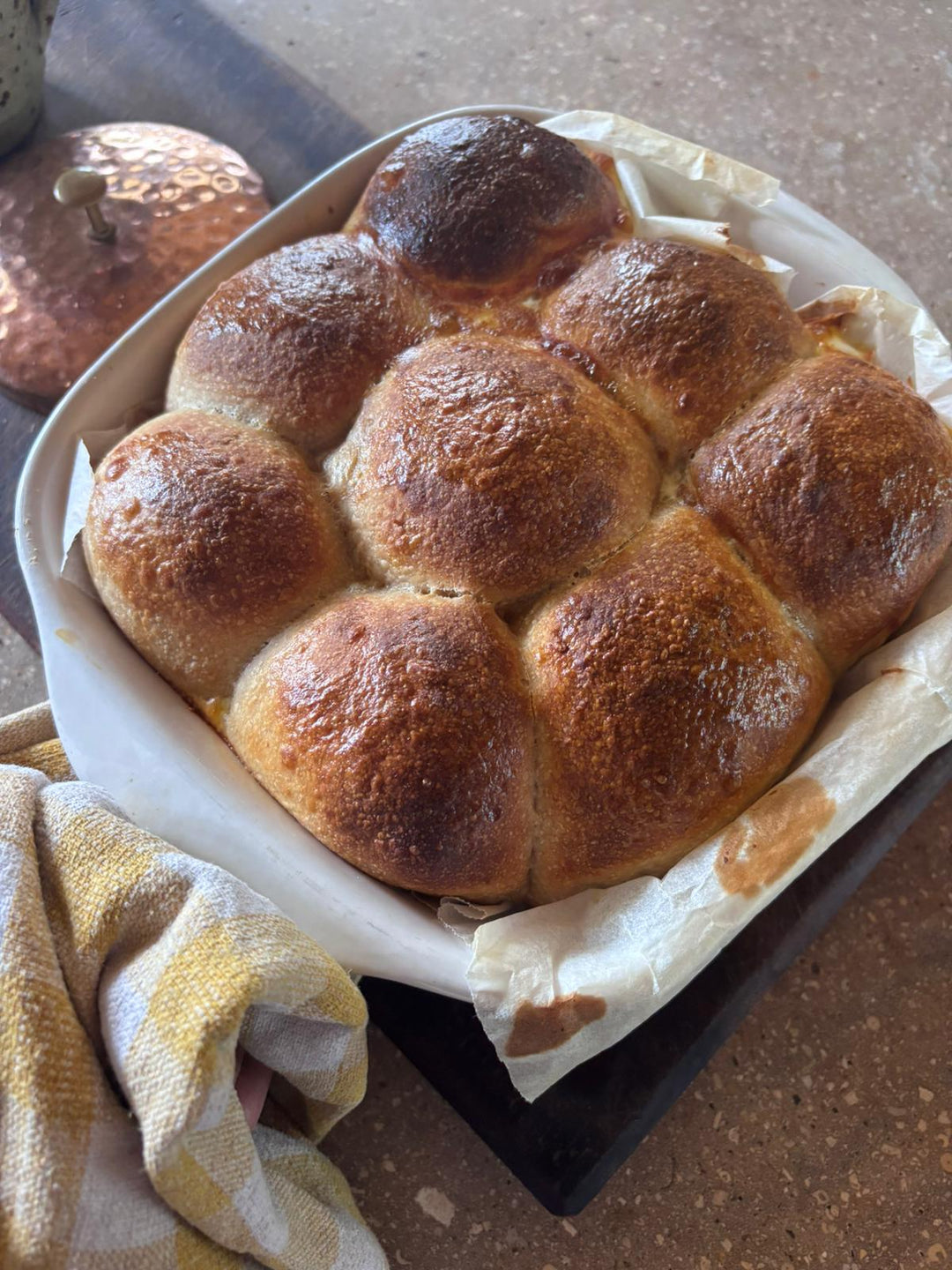 Fluffy Sourdough Burger Buns