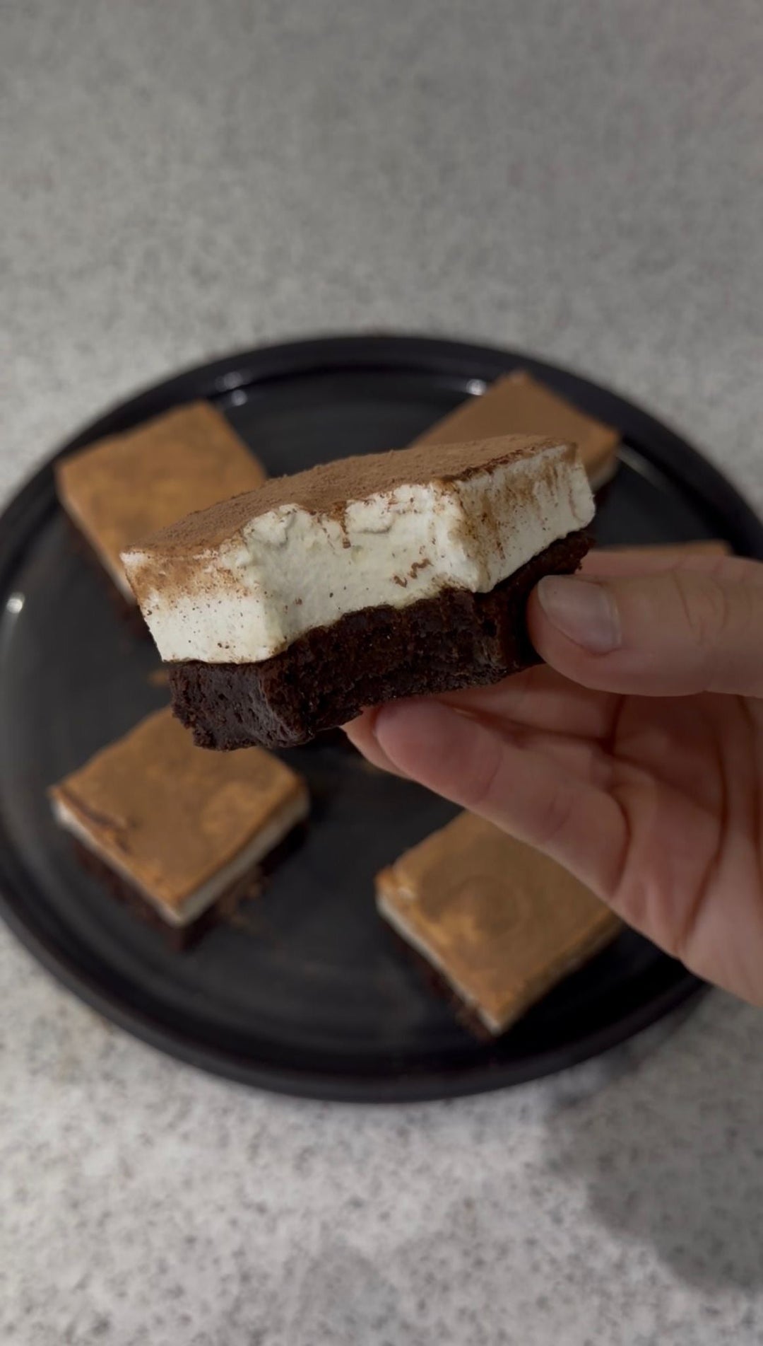 Chocolate Brownie with Marshmallow