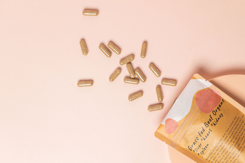 BEEF ORGAN MULTI CAPSULES- LIVER, HEART, KIDNEY, SPLEEN