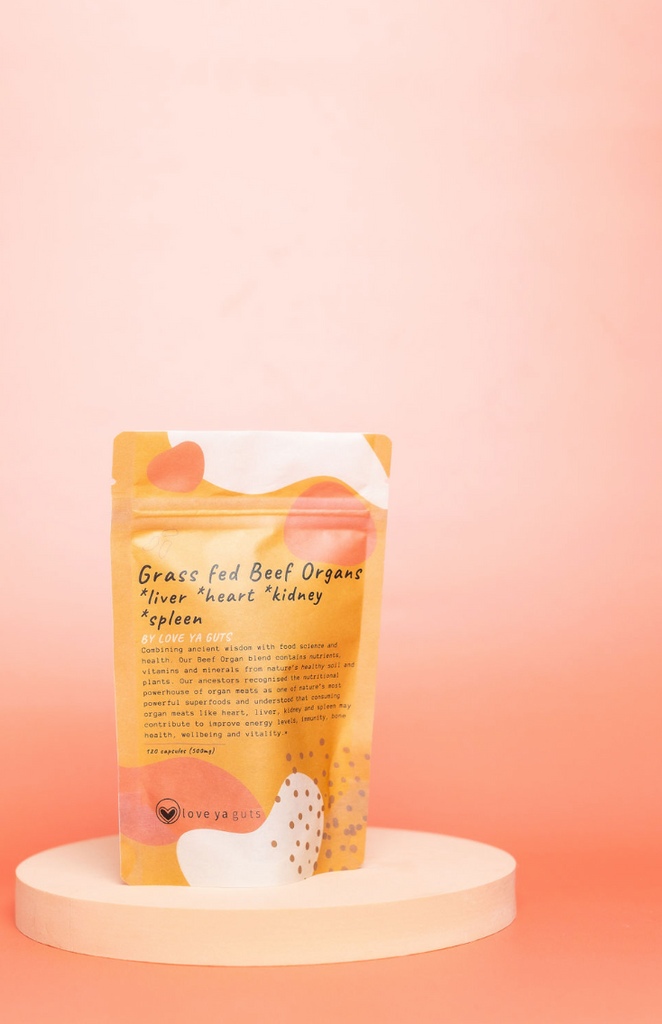BEEF ORGAN MULTI CAPSULES- LIVER, HEART, KIDNEY, SPLEEN