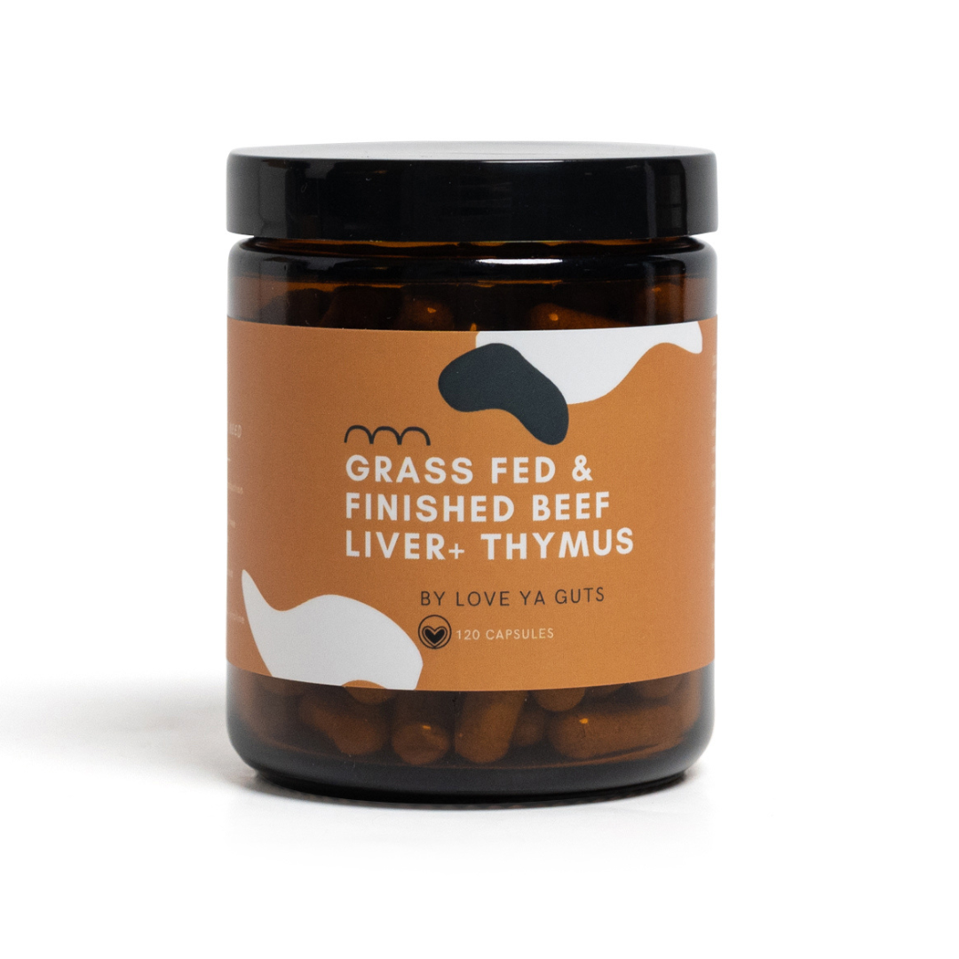 GRASSFED & FINISHED THYMUS + BEEF LIVER